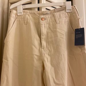 Women's High-Rise Wide Leg Jeans - Universal Thread™ Off-White size 27